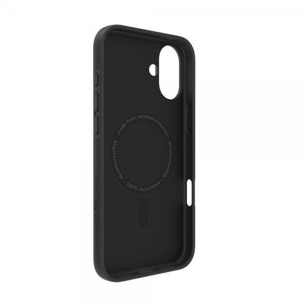dbramante1928 iPhone 16 Plus -kuori Iceland Ultra D3O MagSafe musta