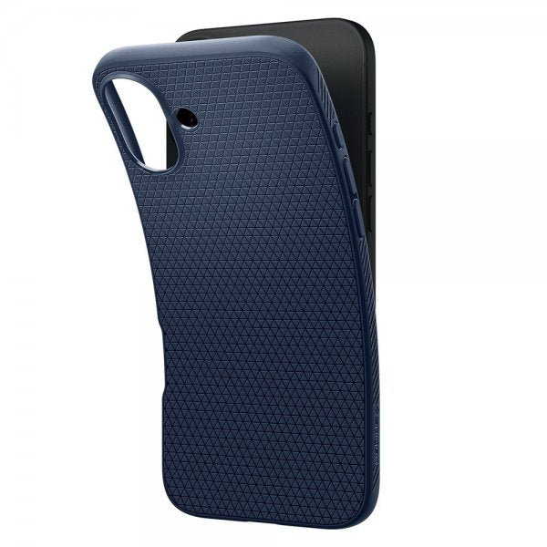 Spigen iPhone 16 Plus Kuori Liquid Air Navy Blue
