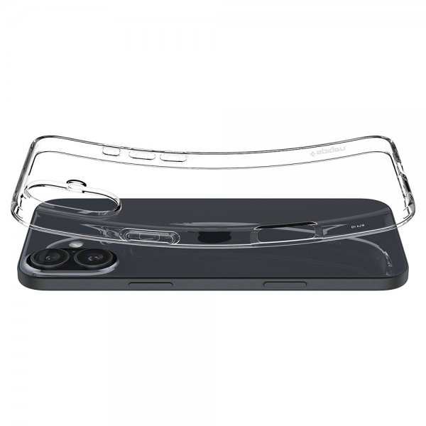 Spigen iPhone 16 Plus Kuori Liquid Crystal Crystal Clear