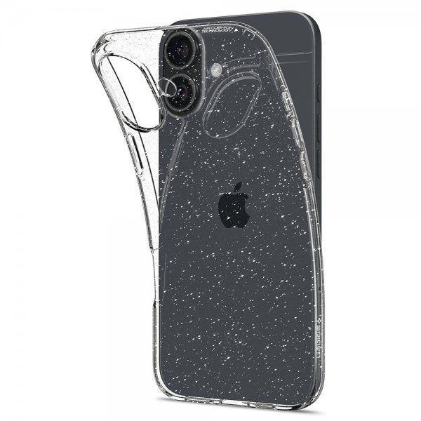 Spigen iPhone 16 Plus Kuori Liquid Crystal Glitter Crystal Quartz