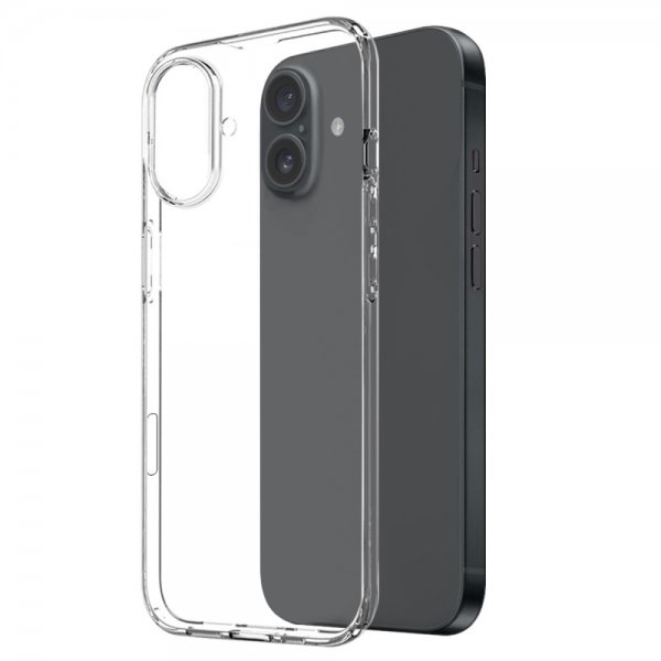 Northjo iPhone 16 Plus -suojakuori näytönsuojalla ja kamerasulkimella, 3-in-1