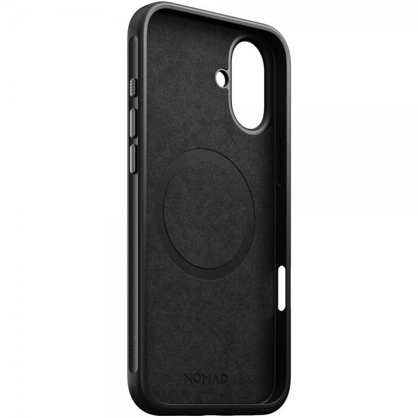 Nomad iPhone 16 Plus -suojakuori Modern Leather Case, ruskea