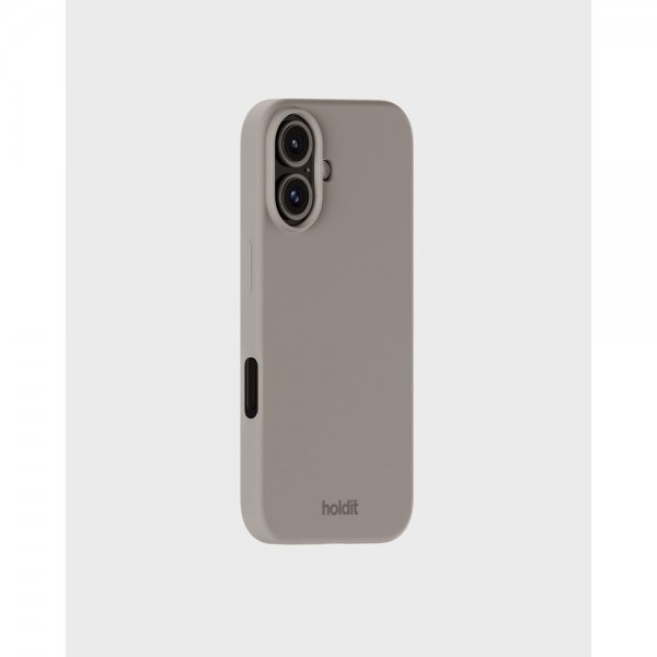holdit iPhone 16 Plus -silikonikuori, Taupe