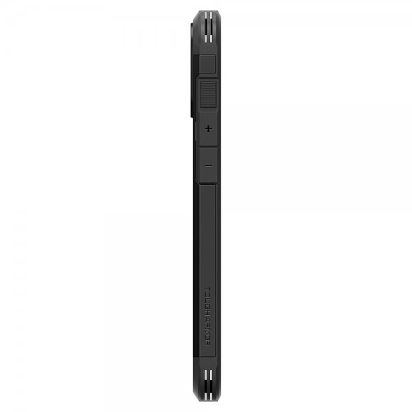 Spigen iPhone 16 Plus -suojakuori Tough Armor MagFit, musta