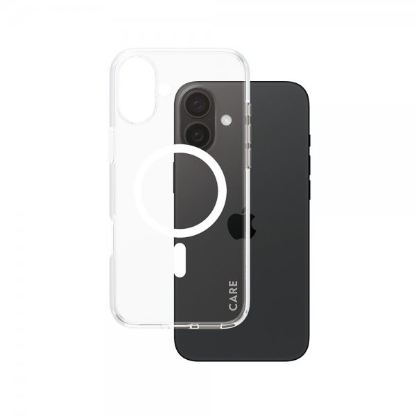 CARE by PanzerGlass iPhone 16 Plus Urban Combat MagSafe -suojakuori, valkoinen