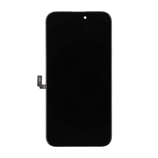 iPhone 16 Plus ZY In-Cell FHD COF LCD -näyttö Korkealaatuinen Musta