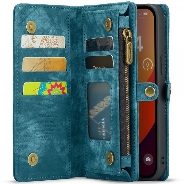 CaseMe iPhone 16 Pro Fodral 008 Series Irrotettava Kuori Sininen