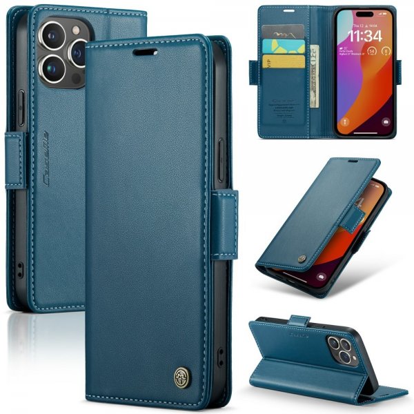 CaseMe iPhone 16 Pro -suojakuori 023 Series sininen
