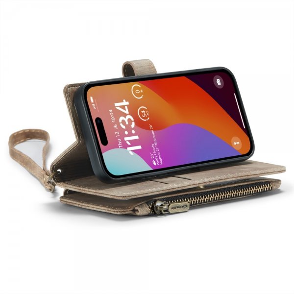 CaseMe iPhone 16 Pro -suojakuori C30-sarja Ruskea
