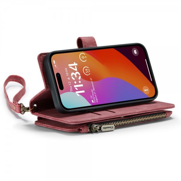 CaseMe iPhone 16 Pro -suojakuori, C30-sarja, punainen