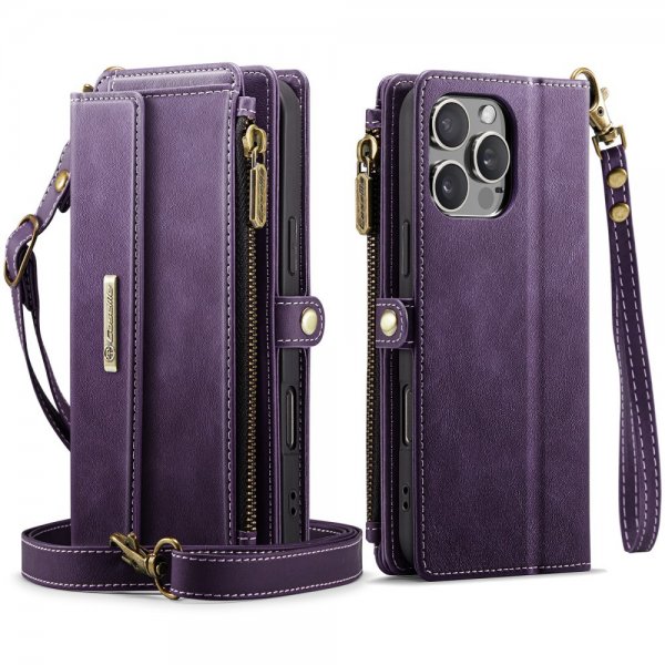 CaseMe iPhone 16 Pro -suojakuori C39-sarja violetti