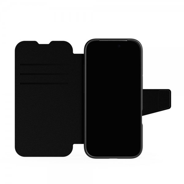 Tech21 iPhone 16 Pro -kuoret EvoLite Wallet Musta