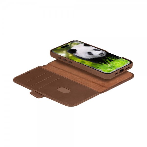 dbramante1928 iPhone 16 Pro Kotelo Lynge MagSafe Dark Tan