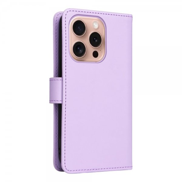 Betopnice iPhone 16 Pro -kuoret irrotettavalla kuorella 005 Violetti