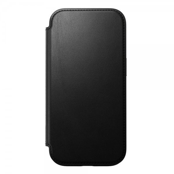 Nomad iPhone 16 Pro -kotelo Modern Leather Folio, musta