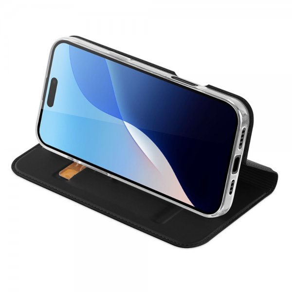 Dux Ducis iPhone 16 Pro -kuori Skin Pro Series, musta