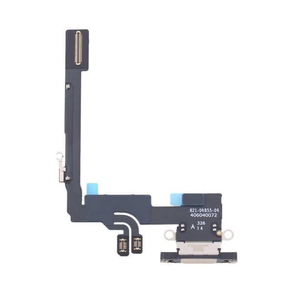 iPhone 16 Pro -latausliitin ja alkuperäinen joustokaapeli – titaani