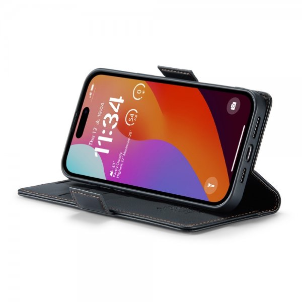 CaseMe iPhone 16 Pro Max -suojakotelo, 023 Series, musta