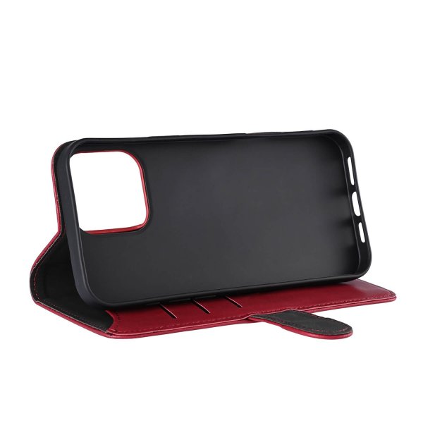 Gear iPhone 16 Pro Max Kotelo 3 korttipaikkaa Punainen