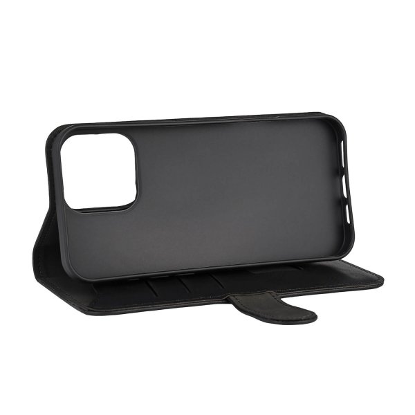 Gear iPhone 16 Pro Max Kotelo 3 Korttipaikkaa Musta