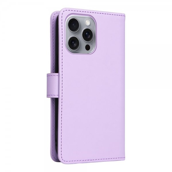 Betopnice iPhone 16 Pro Max -kotelo irrotettavalla kuorella 005 Violetti