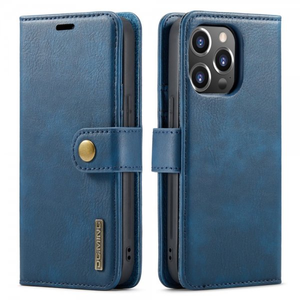 Dg.Ming iPhone 16 Pro Max -kotelo irrotettavalla kuorella, sininen