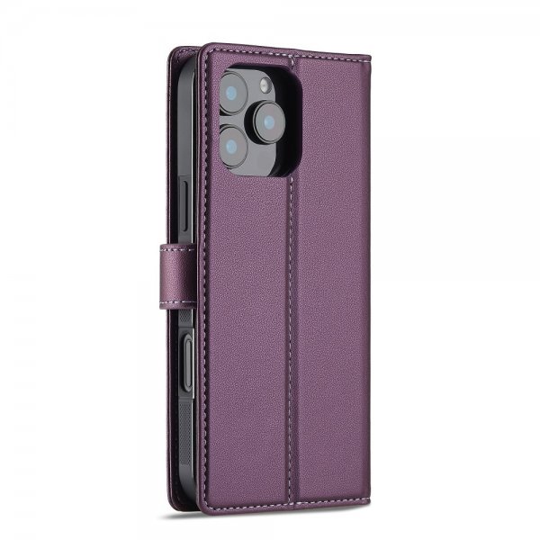 Lc.Imeeke iPhone 16 Pro Max -kotelo irrotettavalla kuorella, L2 Series, MagSafe, violetti