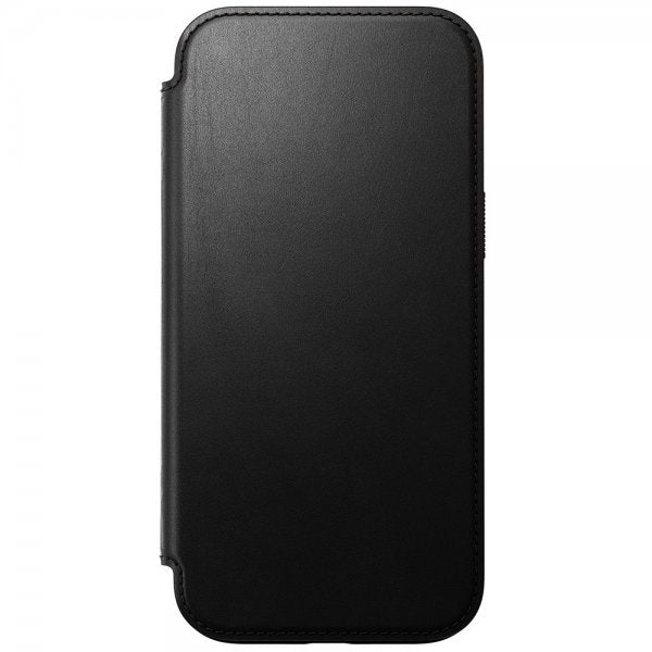 Nomad iPhone 16 Pro Max Modern Leather Folio -suojakotelo, musta