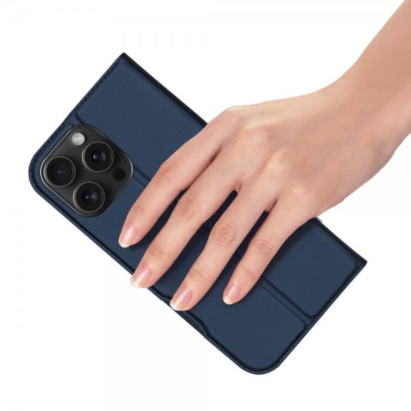 Dux Ducis iPhone 16 Pro Max -suojakuori, Skin Pro Series, sininen