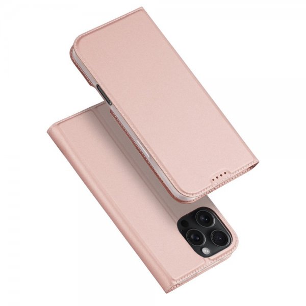 Dux Ducis iPhone 16 Pro Max -kotelo, Skin Pro Series, pinkki
