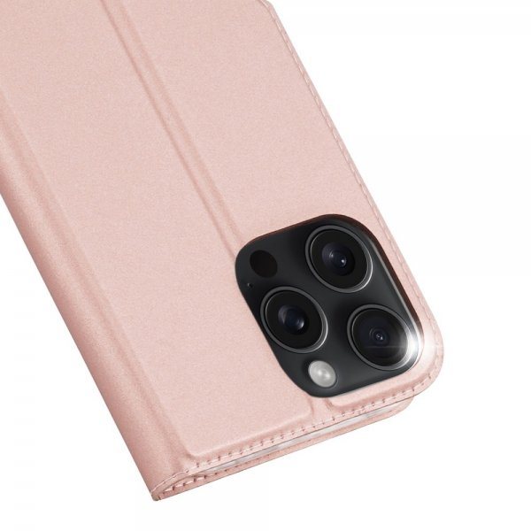 Dux Ducis iPhone 16 Pro Max -kotelo, Skin Pro Series, pinkki