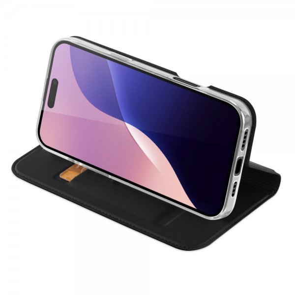 Dux Ducis iPhone 16 Pro Max -kotelo Skin Pro Series, musta