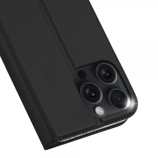 Dux Ducis iPhone 16 Pro Max -kotelo Skin Pro Series, musta