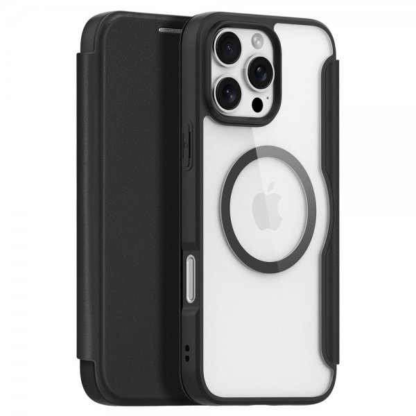 Dux Ducis iPhone 16 Pro Max Kuori Skin X Pro Series MagSafe Musta