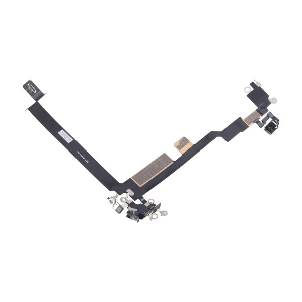 iPhone 16 Pro Max Kaiutinkaapeli mikrofonin flex-kaapelilla