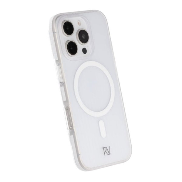Rvelon iPhone 16 Pro Max Kuori Aaltopahvi MagSafe Läpinäkyvä
