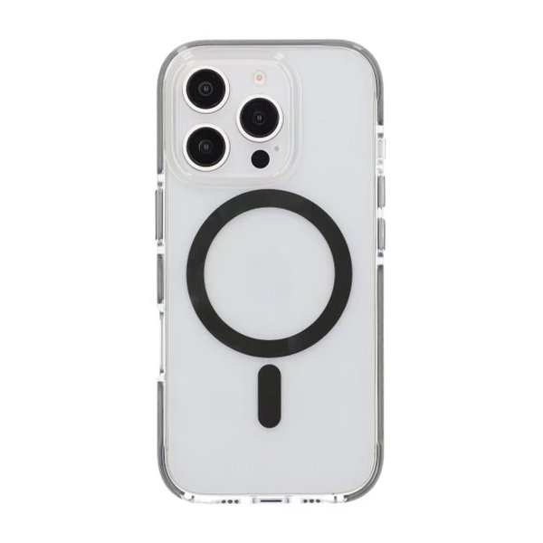iPhone 16 Pro Max Kuori Iskunkestävä MagSafe Harmaa