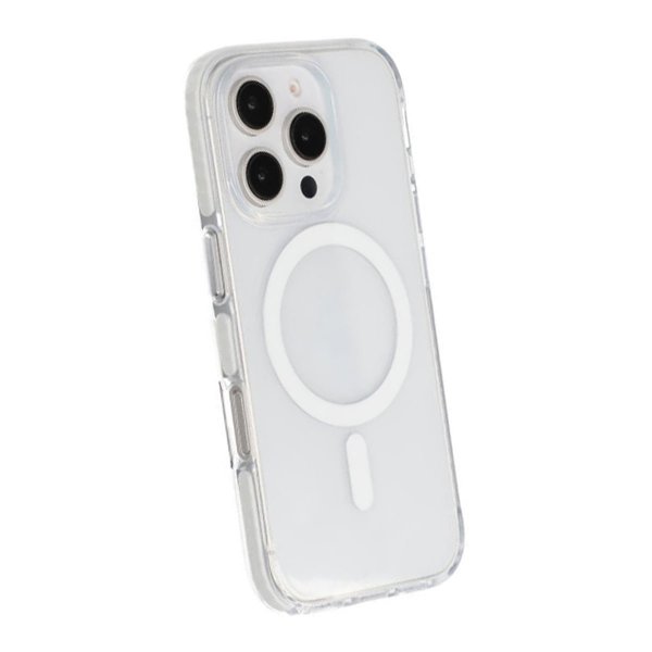 iPhone 16 Pro Max Kuori Iskunkestävä MagSafe Valkoinen