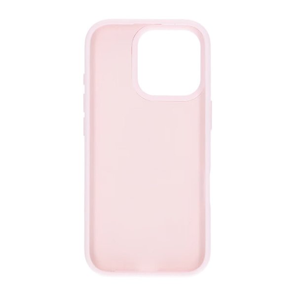 Rvelon iPhone 16 Pro Max Kuori Silikoni Vaaleanpunainen