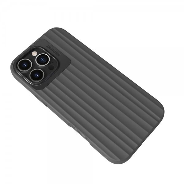 Nudient iPhone 16 Pro Max -kuori Bold MagSafe Storm Black