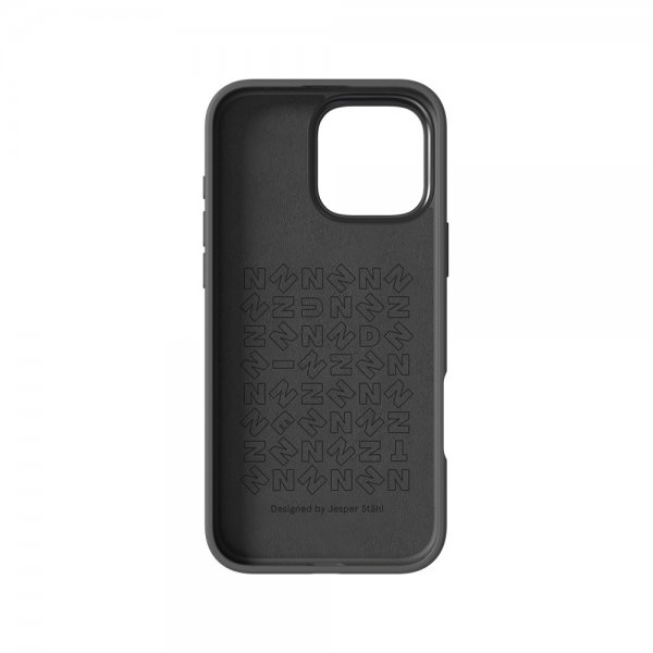 Nudient iPhone 16 Pro Max -kuori Bold MagSafe Storm Black