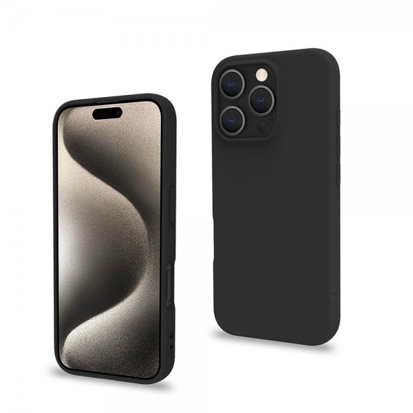 Celly iPhone 16 Pro Max -suojakuori CROMO Musta