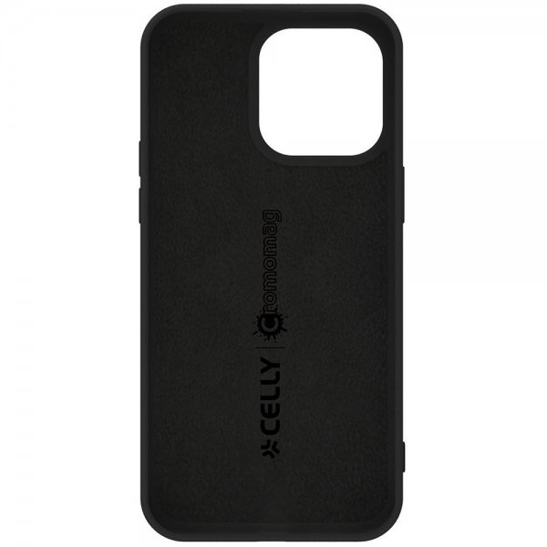 Celly iPhone 16 Pro Max -suojakuori CROMOMAG Musta