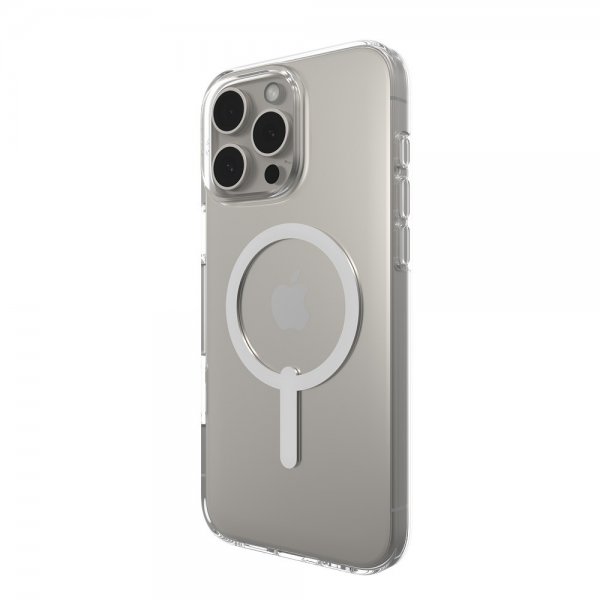 ZAGG iPhone 16 Pro Max -suojakuori Crystal Palace Lite Snap Läpinäkyvä