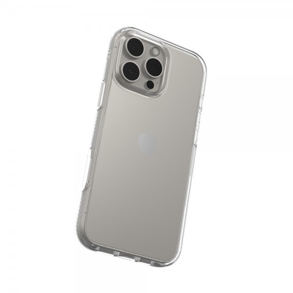 ZAGG iPhone 16 Pro Max -suojakuori, Crystal Palace, läpinäkyvä