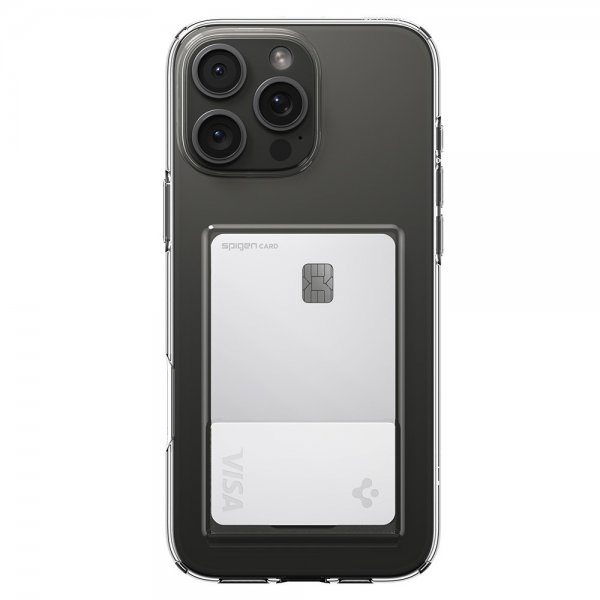 Spigen iPhone 16 Pro Max Kuori Crystal Slot Crystal Clear