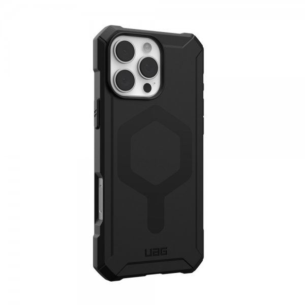 Urban Armor Gear (UAG) iPhone 16 Pro Max -suojakuori Essential Armor MagSafe, musta