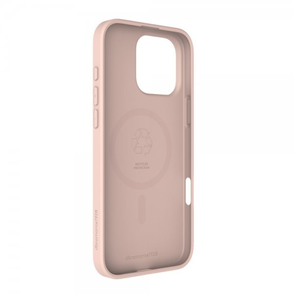 dbramante1928 iPhone 16 Pro Max -kuori Greenland Pro MagSafe Pink Sand