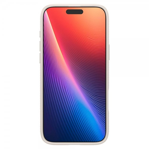 Spigen iPhone 16 Pro Max -suojakuori Liquid Air Natural Titanium