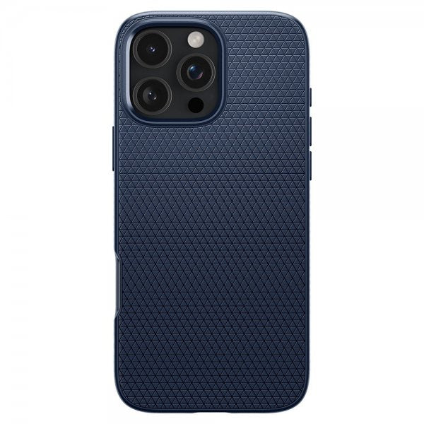 Spigen iPhone 16 Pro Max -kuori Liquid Air Navy Blue